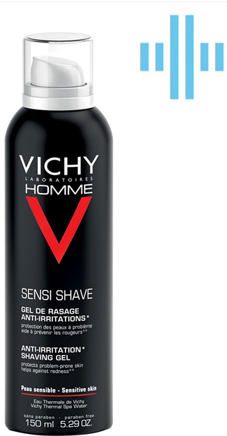 Vichy krem do golenia do skóry wrażliwej 150 ml (3337871318895) - obraz 1