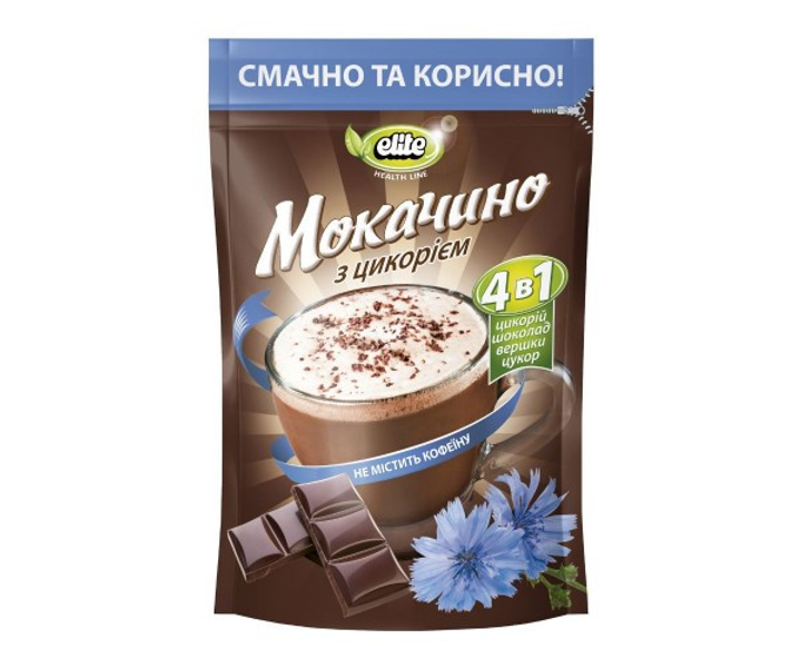 Купить Напиток растворимый Мокачино с цикорием Elite 190 г – ROZETKA ...