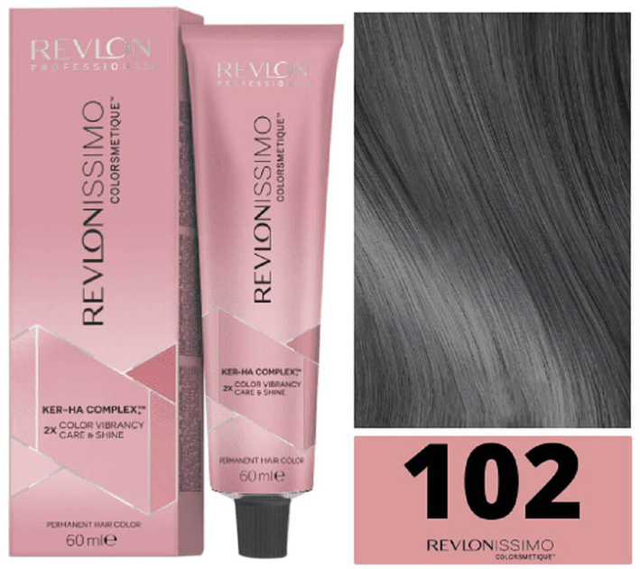 Farba do włosów Revlon Professional Revlonissimo Colorsmetique Ker-Ha Complex IN .102 60 ml (8007376057623) - obraz 1