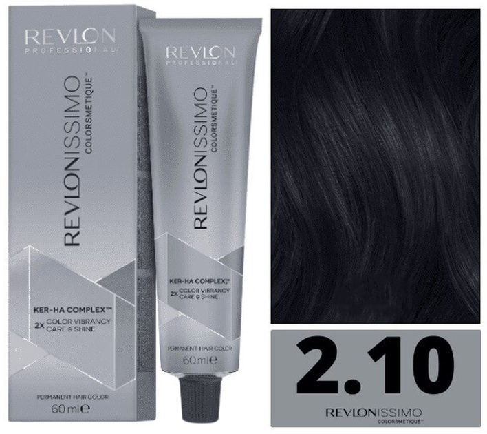 Фарба для волосся Revlon Professional Revlonissimo Colorsmetique Ker-Ha Complex 2.10 60 мл (8007376058385) - зображення 1