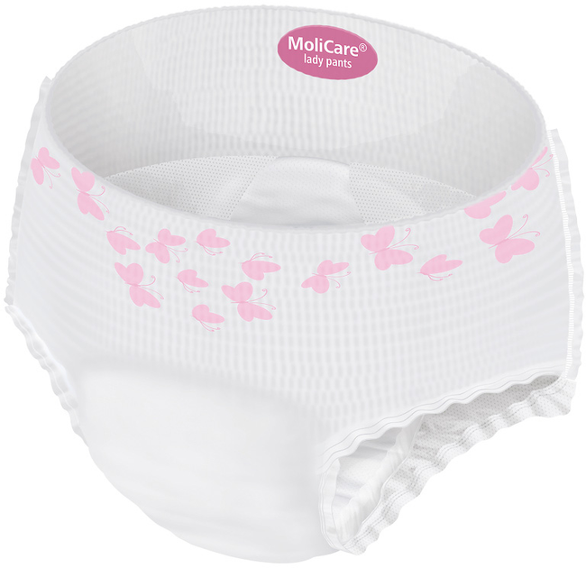 Труси поглинаючі для жінок Hartmann MoliCare Premium lady Рants 5 крапель L 7 шт (4052199275871) - зображення 2