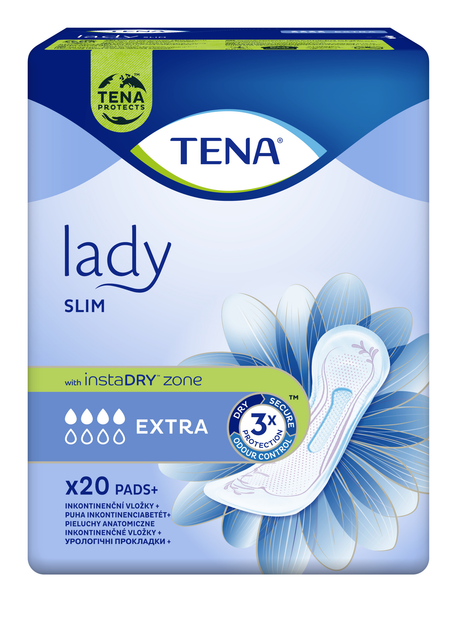 TENA Lady Slim Extra podkładki urologiczne 20szt (7322540034936) - obraz 2