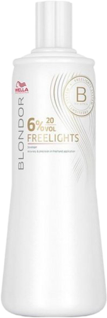 Оксидант Wella Professionals 6% для пудри Blondor Freelights 1000 мл (8005610586892) - зображення 1