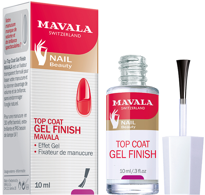 Mavala Top Coat Żel Wykończenie Żel Wykończenie 10 ml (7618900996014) - obraz 1