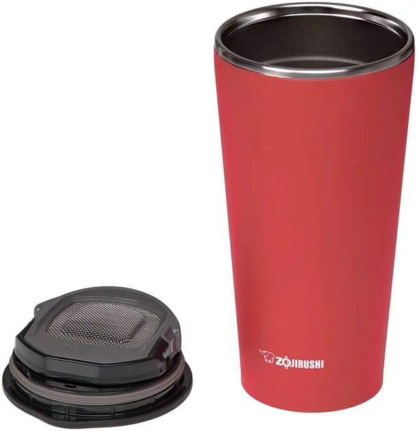 Термокружка Zojirushi с ситечком 0.45 мл Красная (16780533) - изображение 3