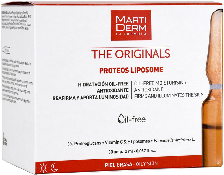 Ampułki MartiDerm Liposomes Ampoules Moisturizing and Firming 30 szt x 2 ml (8437000435112) - obraz 3