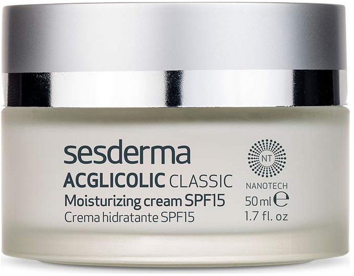 Nawilżający krem Sesderma Acglycolic 20 SPF 15 skóra sucha 50 ml (8470003037846) - obraz 2