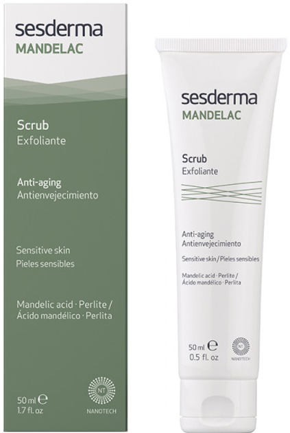 Скраб для обличчя і тіла Sesderma Mandelac 50 мл (8470003950954) - зображення 1