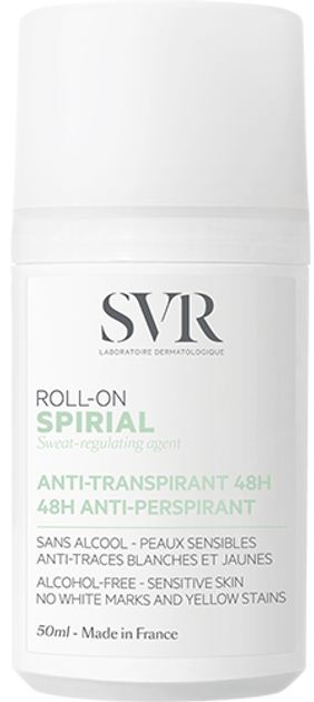 Dezodorant-antyperspirant SVR Spirial Vegetal bez soli aluminium 50 ml (3401320541414) - obraz 1