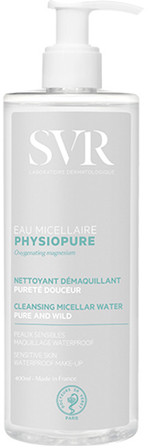 Очисна міцелярна вода SVR Physiopure Eau Micellaire 400 мл (3401381330255) - зображення 1