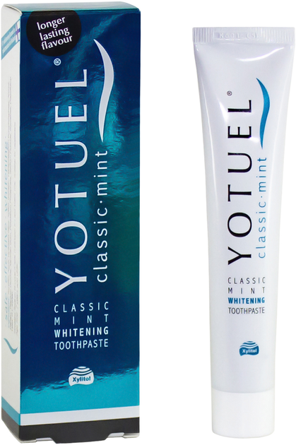 Зубна паста Yotuel Classic Mint Whitening вибілювальна 50 мл (8426181972196) - зображення 1