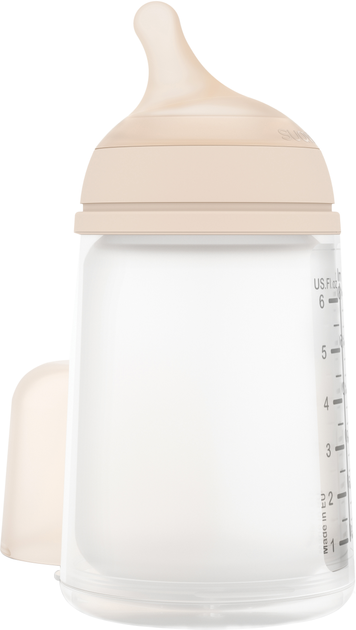 Butelka antykolkowa Suavinex Zero 180 ml Smoczek adaptacyjny przepływ (304590) - obraz 1