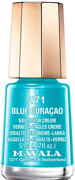 Лак для нігтів Mavala 171 Blue Curaçao 5 мл (7618900911710) - зображення 1