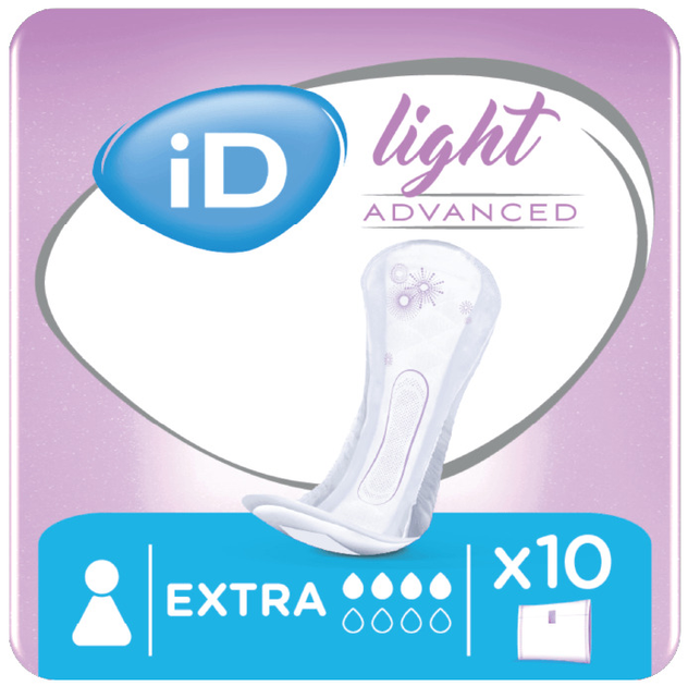 Урологічні прокладки iD Light Extra 10 шт (5414874002056) - зображення 2