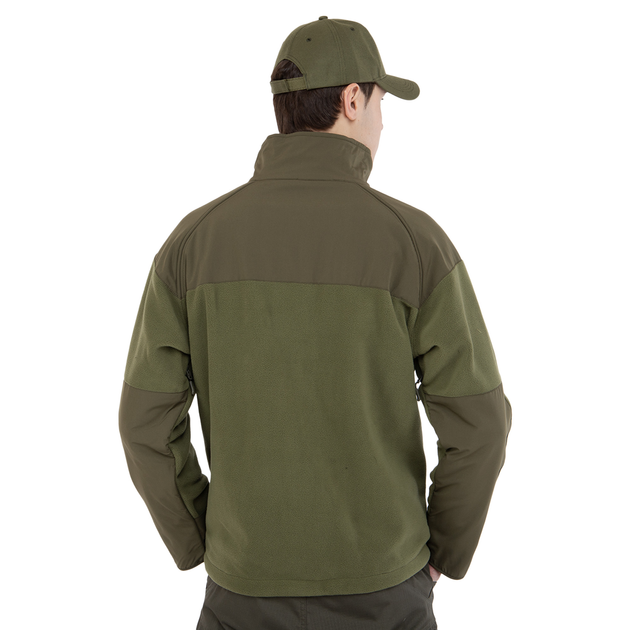 Куртка флісова Military Rangers ZK-JK6003 розмір 3XL (52-54) Колір: Оливковий - изображение 2