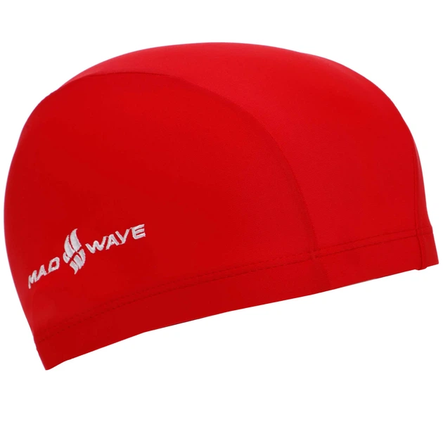 Шапочка для плавания M-D Lycra Junior (нейлон, лайкра, Красный) (M052001_Красный) - Фото 2 Шапочка для плавания M-D Lycra Junior (нейлон, лайкра, Красный) (M052001_Красный) - изображение 2