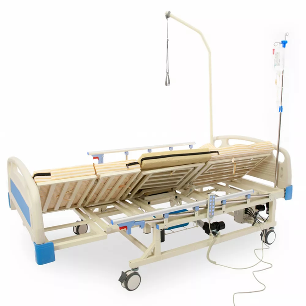 Медицинская кровать с туалетом и функцией бокового переворота для тяжелобольных MED1-H01-120 (MED1-H01-120) - изображение 2