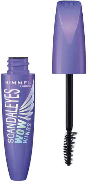 Tusz do rzęs Rimmel Scandaleyes Wow Wings Black 12 ml (3614226326195) - obraz 2