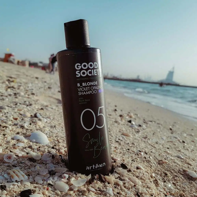 Шампунь оттеночный Artego 05 B-Blonde Violet Opaline Shampoo с молочно-фиолетовой пигментацией 250 мл - изображение 3