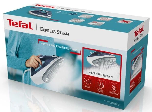 Праска Tefal Express Steam FV2837E0 - зображення 6