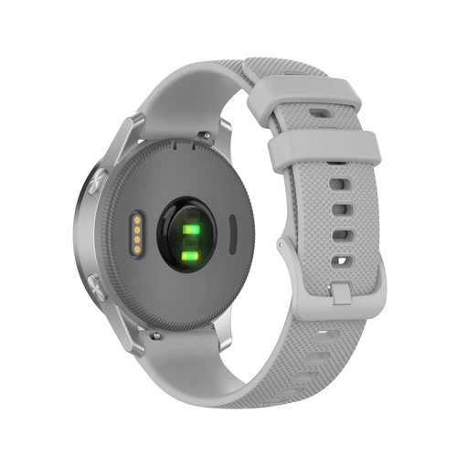 Ремешок 22мм для Amazfit GTR 47mm / GTR 2 / GTR 2e / GTR 3 Pro / GTR 4 силикон текстурный светло-серый - Фото 2 Ремешок 22мм для Amazfit GTR 47mm / GTR 2 / GTR 2e / GTR 3 Pro / GTR 4 силикон текстурный светло-серый - изображение 2