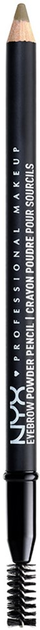 Олівець для брів NYX Professional Makeup Eyebrow Pwdr Pncl 02 Taupe 1.4 г (0800897085346) - зображення 1