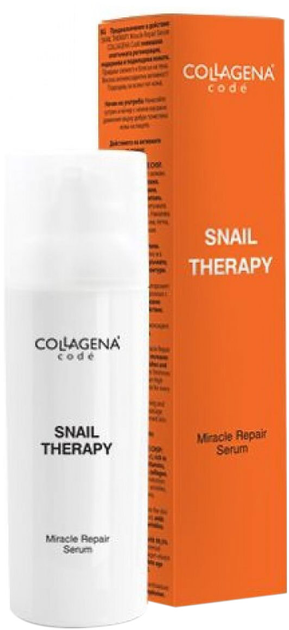 Сироватка для обличчя Collagena Code Snail Therapy Miracle Repair Serum 50 мл (3800035000986) - зображення 1