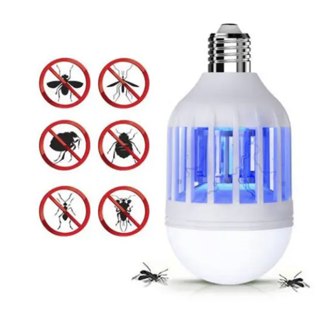 Светодиодная лампа приманка для насекомых Zapp Light, электрическая ловушка для насекомых, противомоскитная - изображение 7
