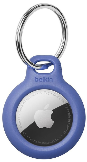 Чохол-брелок Belkin Secure Holder для Apple AirTag Blue (F8W973btBLU) - зображення 1