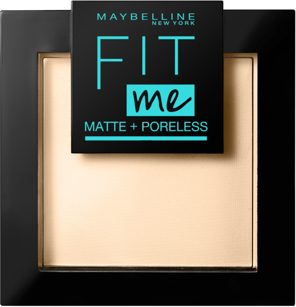 Пудра Maybelline New York Fit me Matte + Poreless матуюча 115 Слонова кістка 9 г (3600531384173) - зображення 1