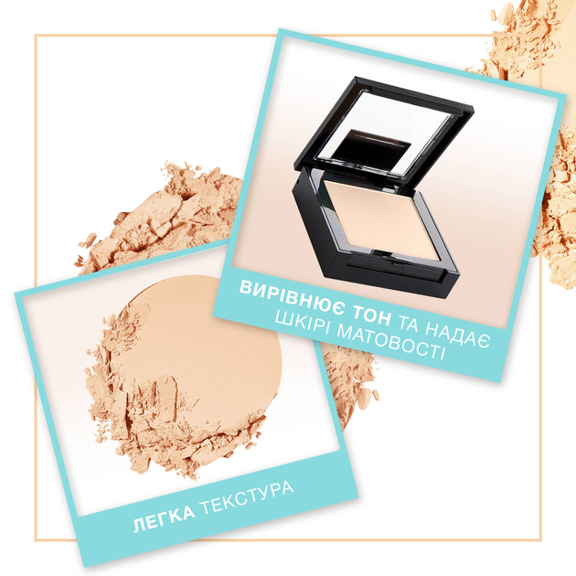 Puder matujący Maybelline New York Fit me Matte+Poreless 115 Ivory 9 g (3600531384173) - obraz 3