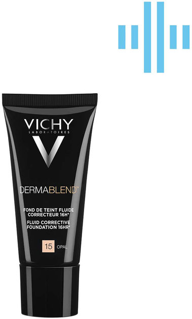 Тональний флюїд для обличчя Vichy Dermablend коригувальний відтінок 15 30 мл (3337871316594) - зображення 1