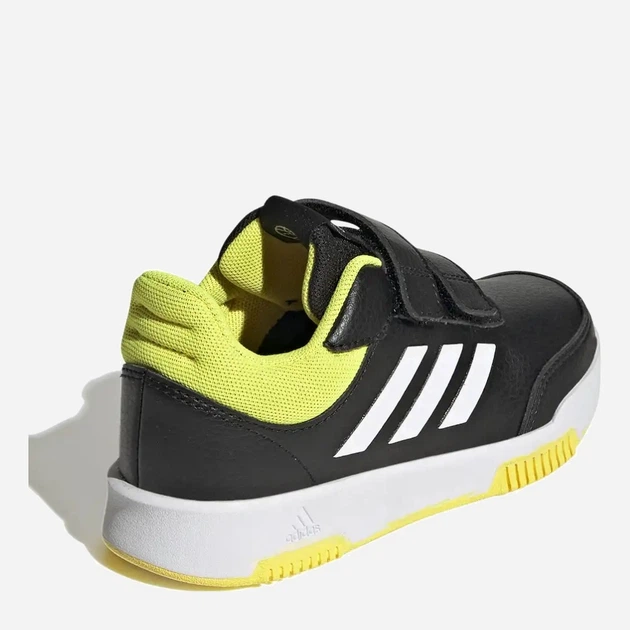 Buty sportowe chłopięce na rzepy adidas Tensaur Sport 2.0 CF GW6441 34 Czarne z żółtym (4065426084627) - obraz 3