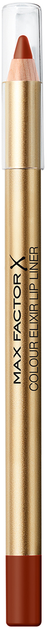 Kredka do ust Max Factor Elixir Lip Liner 025 Brown N Bold 1 g (3616301893356) - obraz 1