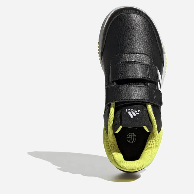 Дитячі кросівки для хлопчика adidas Tensaur Sport 2.0 CF GW6441 29 Чорні з жовтим (4065426084672) - зображення 5