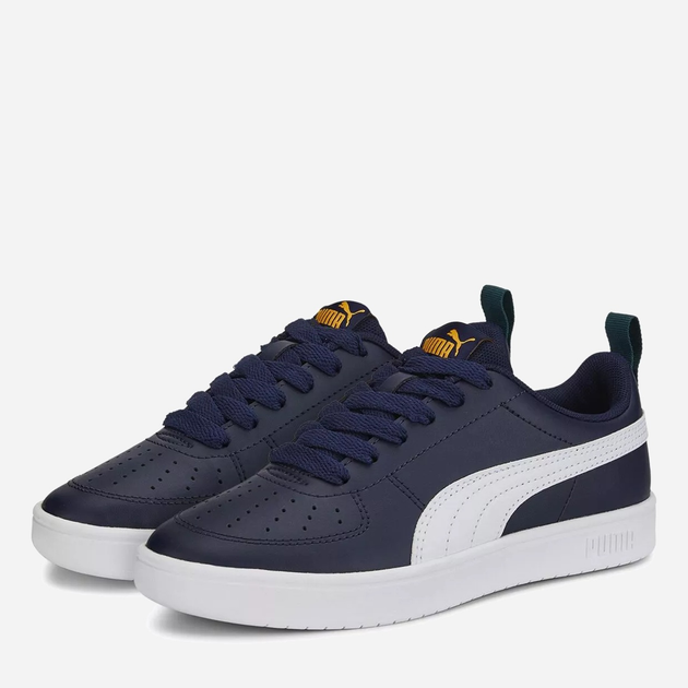 Sneakersy chłopięce Puma Rickie jr 38431107 37 Granatowe (4065449284806) - obraz 4