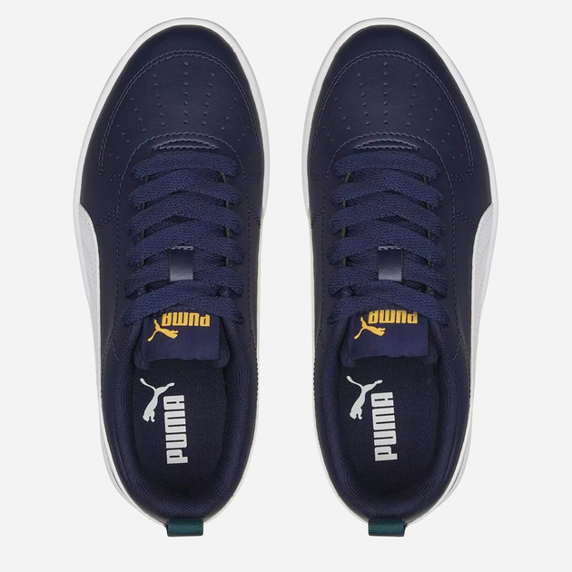 Sneakersy chłopięce Puma Rickie jr 38431107 38 Granatowe (4065449284844) - obraz 6