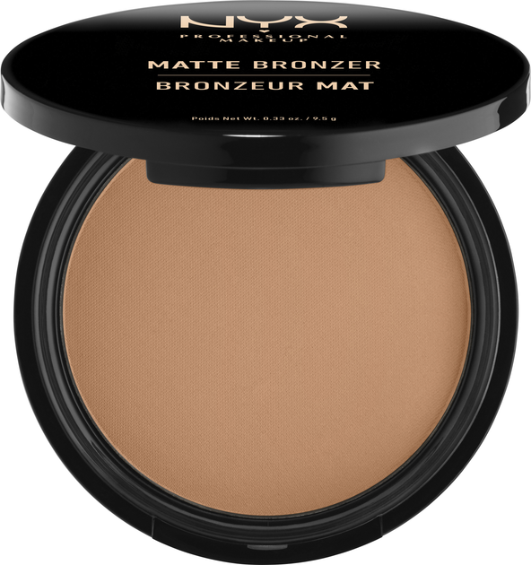 Bronzer do twarzy i ciała NYX Professional Makeup Matte Bronzer matujący MBB01 - Light 9,5 g (0800897809058) - obraz 2