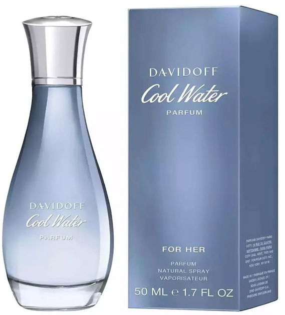 Woda perfumowana damska Davidoff Cool Water Parfum For Her Edp 50 ml (3614229387087) - obraz 1