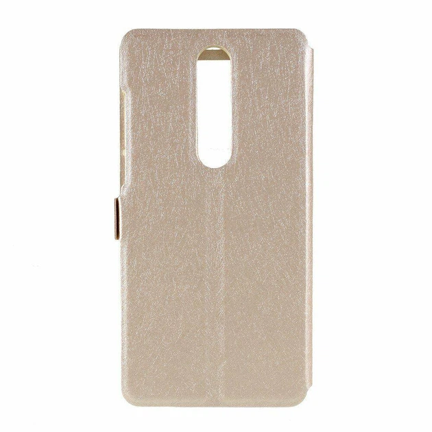 Чехол Window для Nokia 3.1 Plus / TA-1104 книжка с окошком Gold - Фото 8 Чехол Window для Nokia 3.1 Plus / TA-1104 книжка с окошком Gold - изображение 8