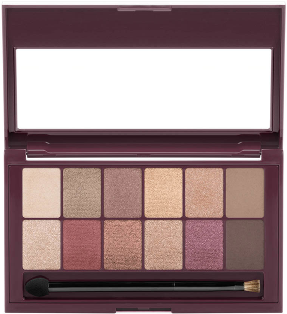 Paleta cieni do powiek Maybelline New York The Burgundy bar Burgundy 9.6 g (3600531429911) - obraz 3