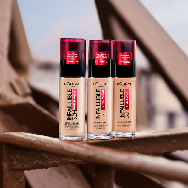 Тональний крем для обличчя L'Oreal Paris Infaillible 130 True Beige 30 мл (3600523614417) - зображення 7