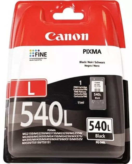 Картридж Canon PG-540L Black (5224B001) - зображення 1