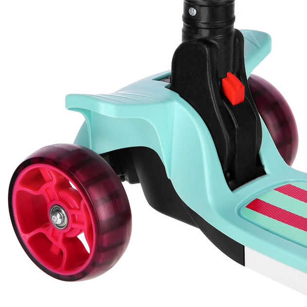 Самокат дитячий Nils Extreme Fun HLB10 LED М'ятовий (16-51-062) - зображення 4