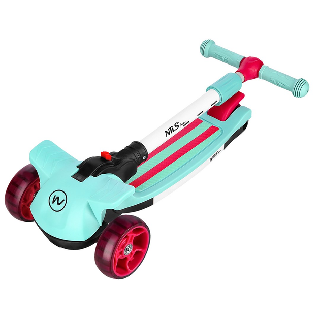 Самокат дитячий Nils Extreme Fun HLB10 LED М'ятовий (16-51-062) - зображення 8