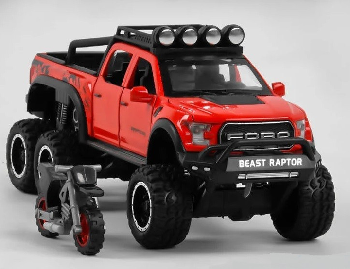 Машинка металлическая детская джип Ford Raptor Auto Expert Premiumu ...