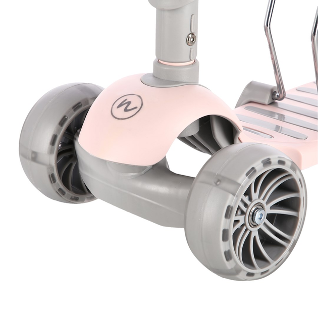 Hulajnoga dziecięca Nils Extreme Fun HLB808 2 w 1 Różowa (16-51-065) - obraz 7