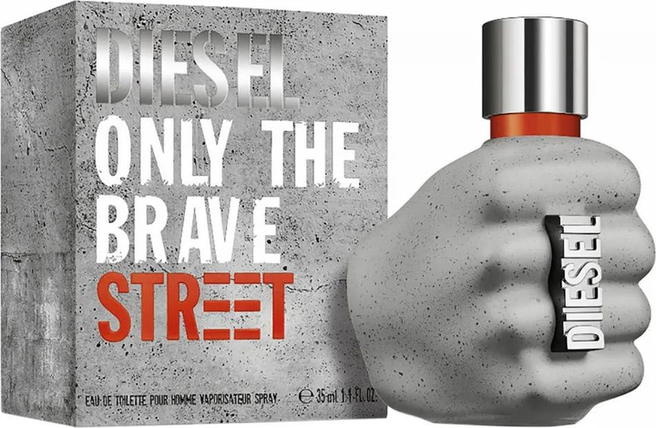 Woda toaletowa męska Diesel Only The Brave Street Edt 35 ml (3614272320888) - obraz 1