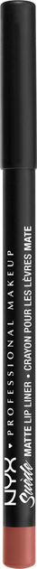 Олівець для губ NYX Professional Makeup Suede Matte Lip Liner 52 Free Spirit (800897170431) - зображення 1