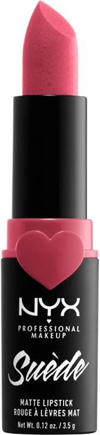 Szminka NYX Professional Makeup Suede Matte Lipstick 27 Cannes 3.5 g (800897192051) - obraz 2